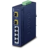 Šakotuvas PLANET IGS-620TF tinklo komutatorius Ne-valdomas Gigabit Ethernet (10/100/1000) Mėlyna