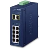 Šakotuvas PLANET IP30 Industrial L2/L4 8-Port Valdomas L2/L4 Gigabit Ethernet (10/100/1000) Mėlyna