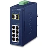 Šakotuvas PLANET IP30 Industrial L2/L4 8-Port Valdomas L2/L4 Gigabit Ethernet (10/100/1000) Mėlyna
