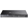 Šakotuvas TP-LINK SG6428XHP Omada 24 prievadų Gigabit sukraunamas L3 valdomas PoE+ jungiklis su 4 10G lizdais | TP-LINK