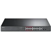 Šakotuvas TP-Link TL-SL1218MP tinklo komutatorius Ne-valdomas Fast Ethernet (10/100) Maitinimas per Eternetą (PoE) Juoda