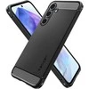 Samsung Galaxy A55 5G Spigen Rugged Armor Matte dėklas telefonui juodos spalvos