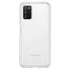 Apsauginis dėkliukas Samsung Galaxy A03s minkštas skaidrus dangtelis