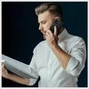 Samsung Galaxy M15 5G Tech-Protect Wallet telefono dėklas juodos spalvos