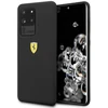 Ferrari kietas dėklas FESSIHCS69BK Samsung Galaxy S20 Ultra (G988) juodos spalvos Silicone Collection