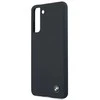 Samsung Galaxy S21 Plus BMW dėklas silikoninis Signature (BMHCS21MSILNA) mėlynos spalvos