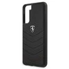 Ferrari FEHQUHCS21MBK S21+ G996 juodos spalvos kietas dėklas Off Track Quilted