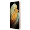 Samsung Galaxy S21 Plus Guess dėklas Script Vintage (GUHCS21MLSVSPI) rožinės spalvos