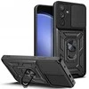 Samsung Galaxy S23 FE Tech-Protect Camshield Pro telefono dėklas juodos spalvos