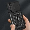 Samsung Galaxy S23 FE Tech-Protect Camshield Pro telefono dėklas juodos spalvos