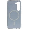 Samsung Galaxy S23 Plus Guess dėklas 4G MagSafe (GUHMS23MH4STK) juodos spalvos