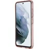 Guess dėklas, skirtas Samsung Galaxy S23 Plus GUHCS23MHCFWSP rožinės spalvos HC IML Flower