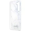 Guess GUHCS23SPCUMAH S23 S911 baltos spalvos kietas dėklas Marble