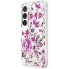 Guess GUHCS23SHCFWST S23 S911 baltos spalvos kietas dėklas Flower Collection