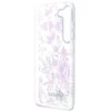Guess GUHCS23MHCFWST S23+ S916 baltos spalvos kietas dėklas Flower Collection