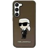 Karl Lagerfeld KLHCS23SHNIKTCK S23 S911 juodos spalvos kietas dėklas Ikonik Karl Lagerfeld