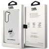 Samsung Galaxy S23 Karl Lagerfeld dėklas Ikonik Choupette (KLHCS23SHNCHTCT) skaidrus