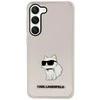 Karl Lagerfeld KLHCS23MHNCHTCP S23+ S916 rožinės spalvos kietas dėklas Ikonik Choupette