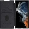 Dėklas Nillkin Qin Pro Leather Samsung S918 S23 Ultra 5G juodas