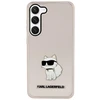 Karl Lagerfeld KLHCS23MHNCHTCP S23+ S916 rožinės spalvos kietas dėklas Ikonik Choupette