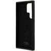 Dėklas Karl Lagerfeld KLHCS23LSMHKNPK S23 Ultra S918 juodos spalvos Silicone Ikonik Metal Pin