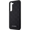 Samsung Galaxy S24 Plus Karl Lagerfeld dėklas Saffiano Mono Metal Logo (KLHCS24MSAKLHPK) juodos spalvos