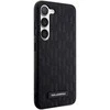 Samsung Galaxy S24 Plus Karl Lagerfeld dėklas Saffiano Mono Metal Logo (KLHCS24MSAKLHPK) juodos spalvos