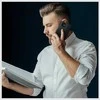 Samsung Galaxy XCover 7 Tech-Protect Wallet dėklas telefonui juodos spalvos