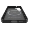 Samsung Spigen Enzo Aramid Magnet Galaxy S25 telefono dėklas, juodos spalvos