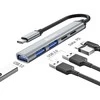 Sandberg USB-C iki 3xUSB-A+2xUSB-C SAVER