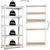 Sandėlio lentyna 180x90x40 cm cinkuoto plieno 5 lentynos 875 kg ModernHome