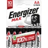 Šarminė baterjia LR6 (AA) E91 1.5V 2900mAh MAX Energizer 6vnt įpakavime
