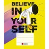 Sąsiuvinis Disco motivation su citatomis, (5-12 klasės), 32 lapų, linijomis
