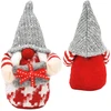 Saska Christmas Dekoratyvinis nykštukas, pilka, 15 cm