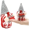 Saska Christmas Dekoratyvinis nykštukas, pilka, 15 cm