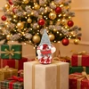 Saska Christmas Dekoratyvinis nykštukas, pilka, 15 cm