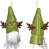Saska Christmas Žalia kalėdinė dekoracija pakabinama 9cm