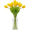 Saska Garden Geltona tulpė 38 cm kaip natūrali