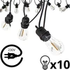 Saska Garden Lauko girlianda su 10 LED lempučių 8m
