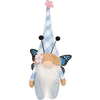 Saska Garden pavasarinė mėlyna gnomų dekoracija 25 cm