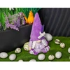 Saska Garden NYKŠTUKAS GNOMAS LAVANDA GIRL 20CM PAVASARIO DEKORACIJA 1052526