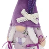 Saska Garden NYKŠTUKAS GNOMAS LAVANDA GIRL 20CM PAVASARIO DEKORACIJA 1052526