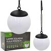 Saska Garden Saulės lempa plastikinė kabanti 10x30 cm
