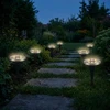 Saska Garden Saulės lempa su įkalimo ašele 8 LED