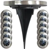Saska Garden Saulės lempa su 8 LED SMD įkalamuojama