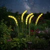 Saska Garden Saulės lempa žolė 6 LED 75 cm