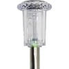 Saska Garden SAULĖS ENERGIJOS LEMPA KRISTALAS INOX 5,5x33CM 1077444