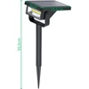 Saska Garden Įgręžiama saulės lempa su 10 LED