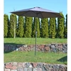 Saska Garden Sulankstomas pilkas lauko skėtis 300 cm