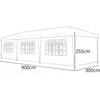 Saska Garden Sodo tentas, 9x3 m, su 8 sienomis